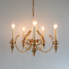 angelo gaetano sciolari kroonluchter verguld golden sciolari chandelier gold plated italian vintage design lighting