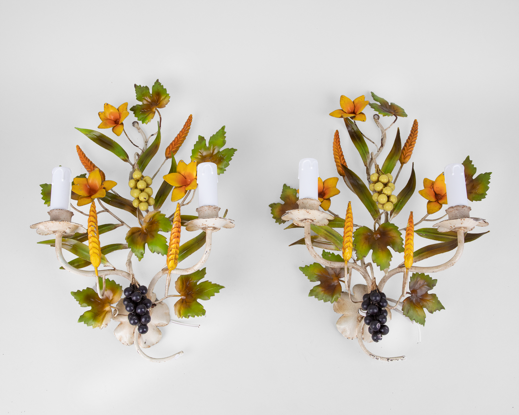 flower sconces wall