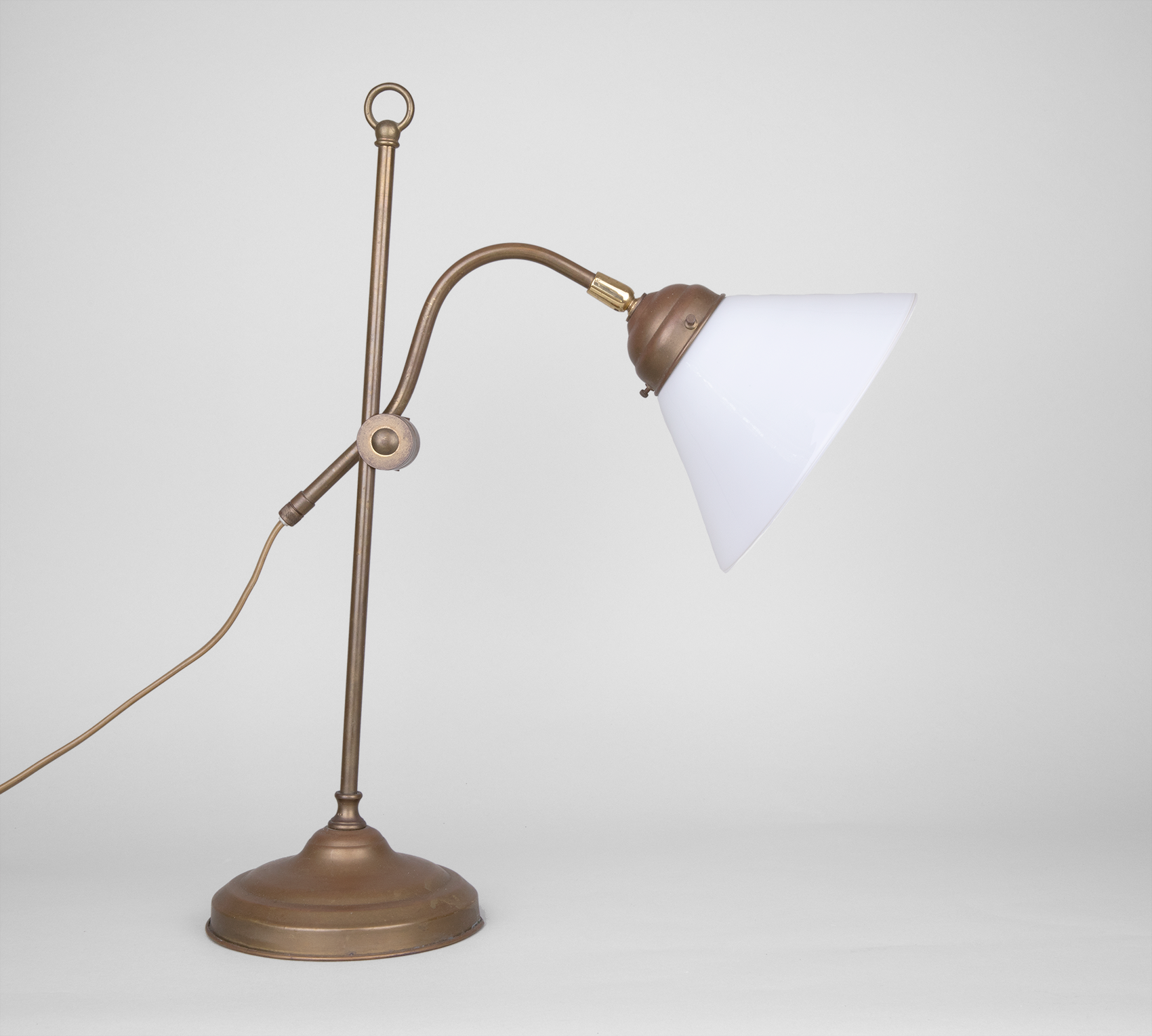 brass adjustable lamp