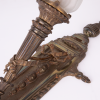 antieke bronzen wandlampen