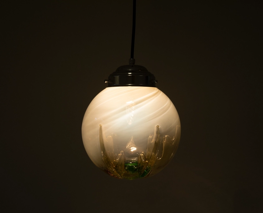 mazzega murano glass pendant light